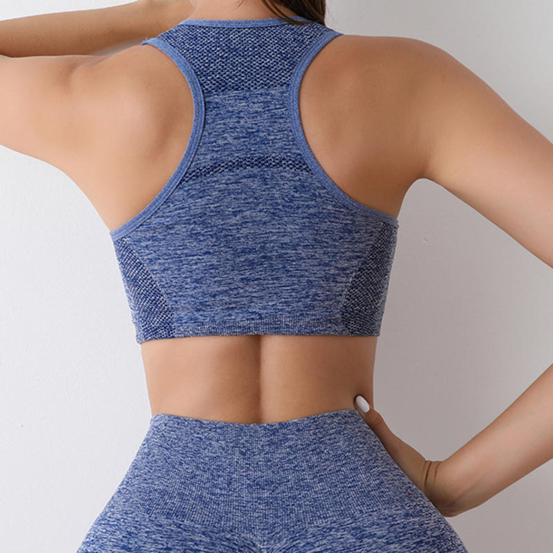 High Intensity Sports Bra Women Yoga Shockproof Running Large Chest High Support Fitness Bras