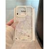 Small Fresh Bouquet for Apple 16promax Mobile Phone Case for IPhone15pro Protective Case Transparent 14/13