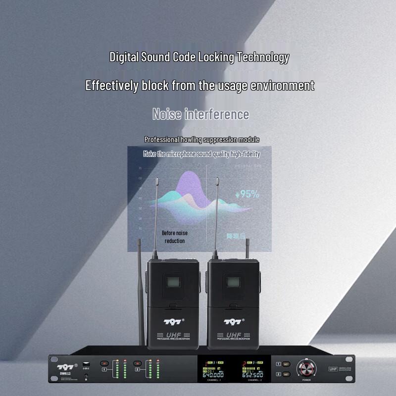 797audio DW612 Dual Wireless Microphone System (CN version)