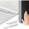 Push to Open Magnet Door Closet, 2 Pieces Magnetic Catches Damper Door, Push Open Damper for Door, Drawer, Furniture (White)