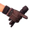 New Men's Winter Ski Gloves Outdoor Riding Bicycle Motorcycle Leather Gloves Warm and Piled Thickened Non-slip