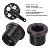 Bike Crank Screw Rust Proof Metal Chain Wheel Nut Bike Crankset Arm Fixing Screw for Road Bikes 2pcs