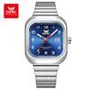 OPK brand digital engraved luminous waterproof single calendar men's watch quartz watch 6040