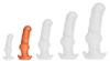Plug Dogsit S 11 X 4cm Orange - TheAssGasm - SILICONE ANAL PLUG