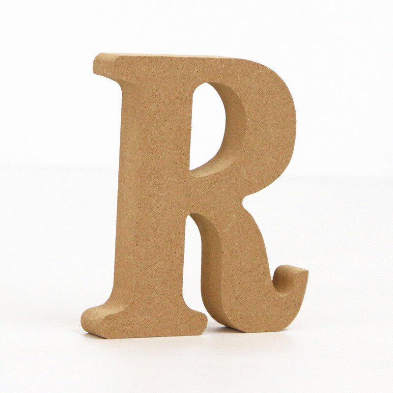 Freestanding DIY Wooden Letters & Numbers: Home, Wedding, and Photography Decor