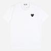 Comme Des Garcons Black Heart T-Shirt White AX T064 051 2 147665710 Unisex T-Shirt