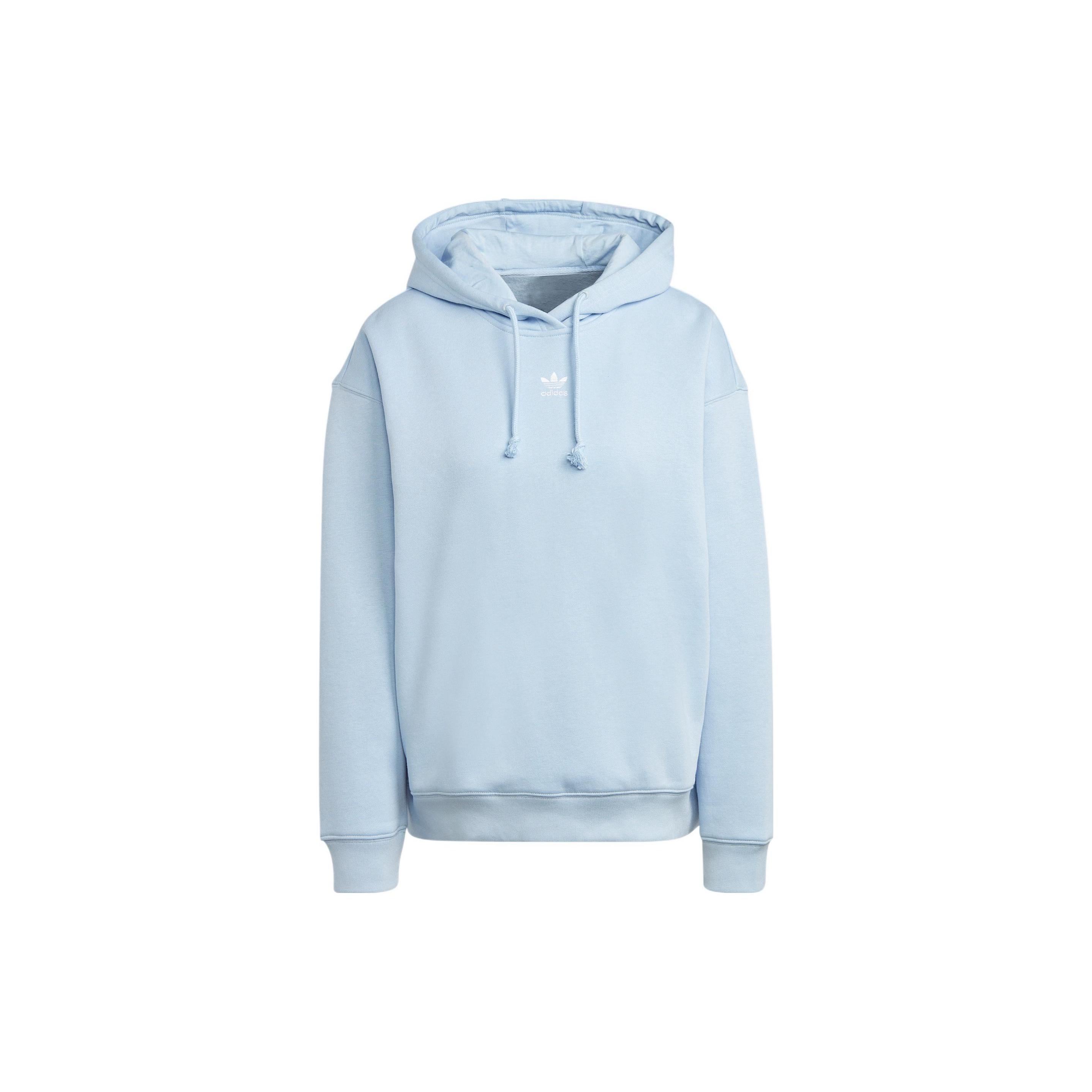 (WMNS) adidas Logo Hoodie  Baby Blue  Women s IK7690 XS
