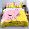 Abstract Minimalist Art Prints Set Soft Comfortable Duvet Cover Bedding Set Included 1*Duvet Cover & 2*Pillowcases gift