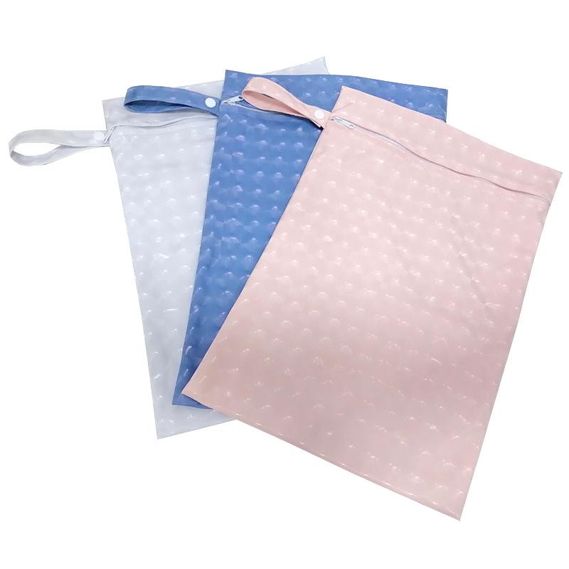 Recycled PU Travel Storage Bag with Separate Compartment for Clothing & Toiletries