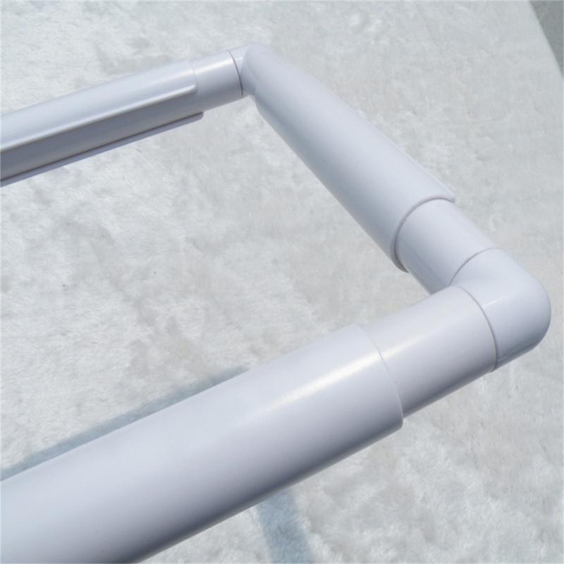 Plastic Square Sewing Hoop for Embroidery, Needlepoint DIY Craft Sewing Tools Cross Stitches Frame Embroidery Clip Frame