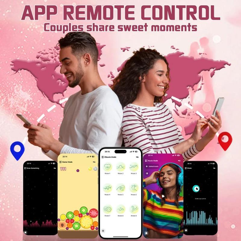 APP Control Vagina Rabbit Vibrator for Women Wearable Panties Vibrator Clitoris Stimulator Female Masturbation Sex Toy for Women