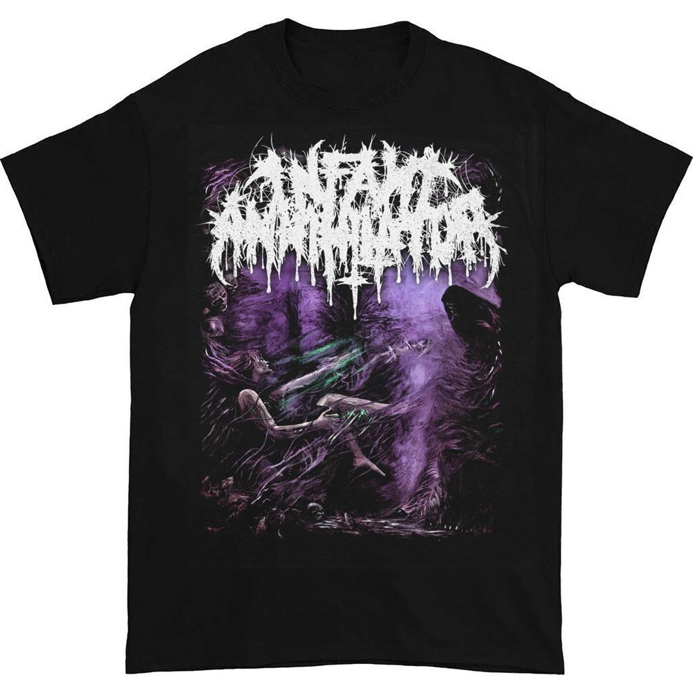 Infant Annihilator Band Musikliebhaber Baumwolle Schwarz Alle Größen S bis 5XL T-Shirt Unisex T-Shirt