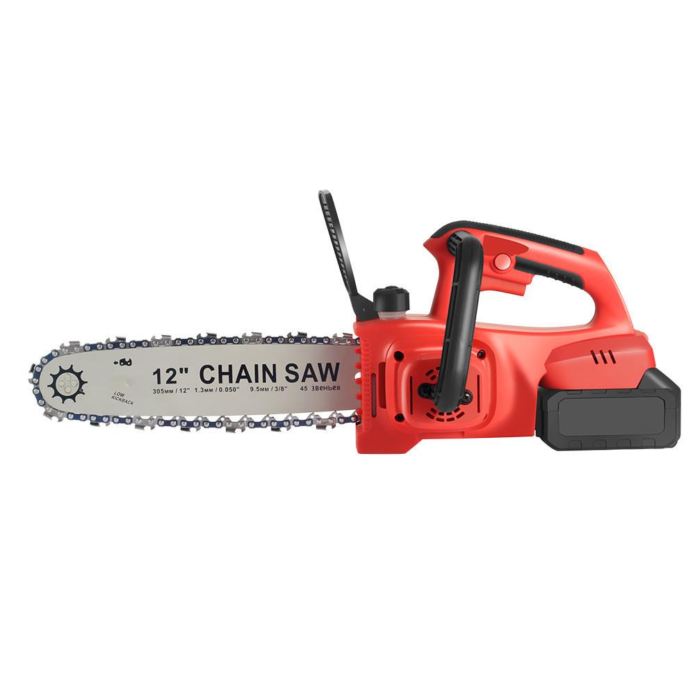 Portable Brushless Electric Chain Saw Rechargeable Handheld Pruning Saw Household Logging Power Tool