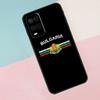 Bulgaria Flag Passport Map For Oppo A17 A77 A60 A74 A94 A54 A18 A38 A58 A78 A98 A40 A80 A16 A76 A96 A15 A57S Phone Case