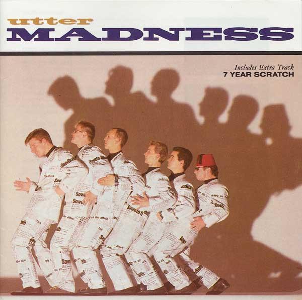 CD MADNESS - Utter Madness JZCD2 Zarjazz 1986 UK Rock Used