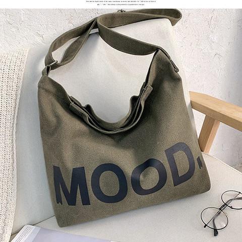 

Upgrade Thicken Women Messenger Bag Large Capacity Canvas Women Crossbody Bags Female Student Korean All Matching Mood Handbag