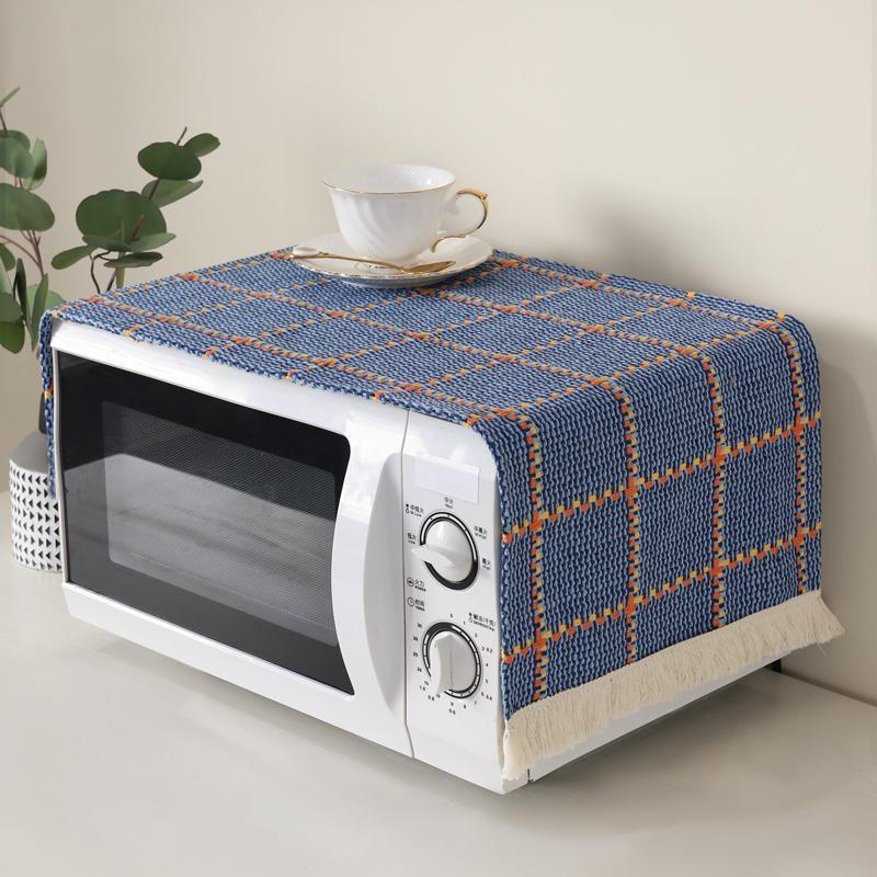 Universal Microwave Oven Dust Cover Cloth Mat - New Model Household Appliance Protector