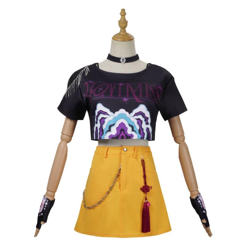 Witch Hunter Star Rumi Mirazoe Girl Troupe Anime Character Stage Costume