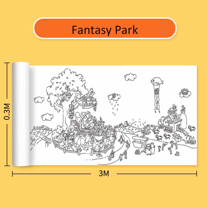 

30*300 см детские граффити свитки очень длинные детский сад детские цветные рисунки рулон бумаги развивающие игрушки 30cm*3m