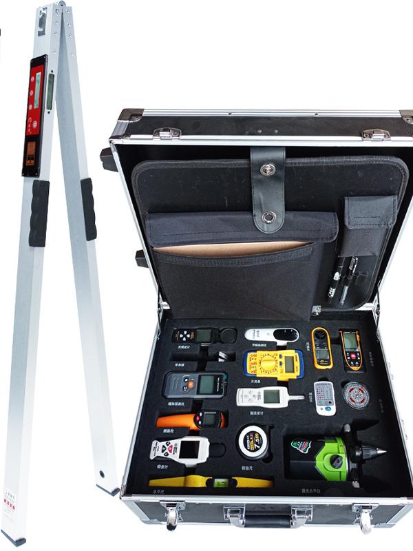 Professional Multifunctional Empty Drum Inspection Tool Set with 2m Straight Edge and Toolbox