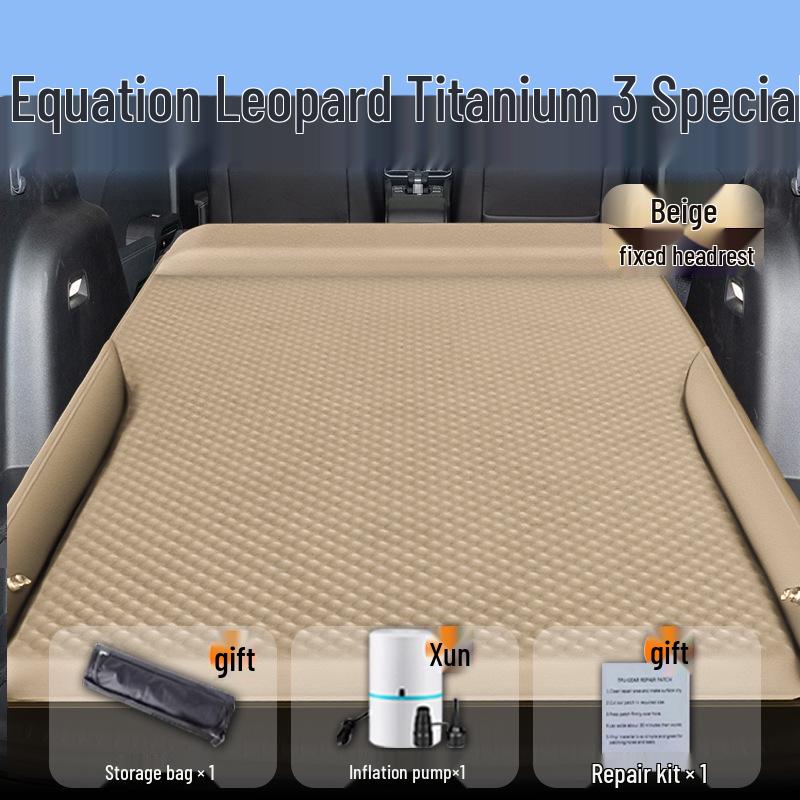 Inflatable Air Mattress for BYD Equation Leopard Titanium 3 Trunk