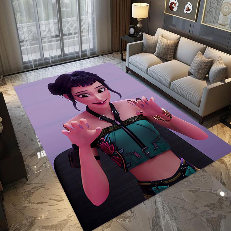 Golden Hustle: Elegance Motion Carpet Living Room and Bedroom Mats Suitable for All Seasons Bathroom Mat Fashion Dormitory Decoration
