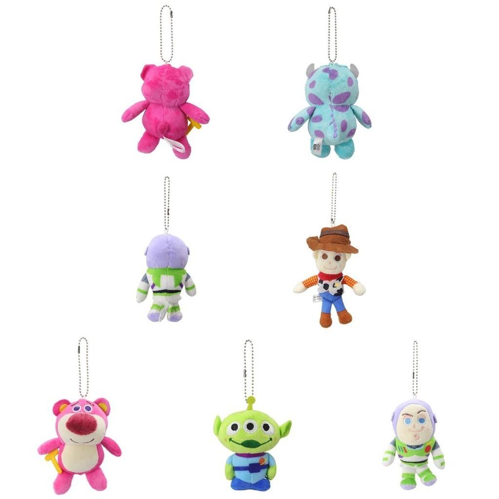 Bass Lightyear Woody Strawberry Bear Three-eyed Monster Plush Toy Pendant Decor