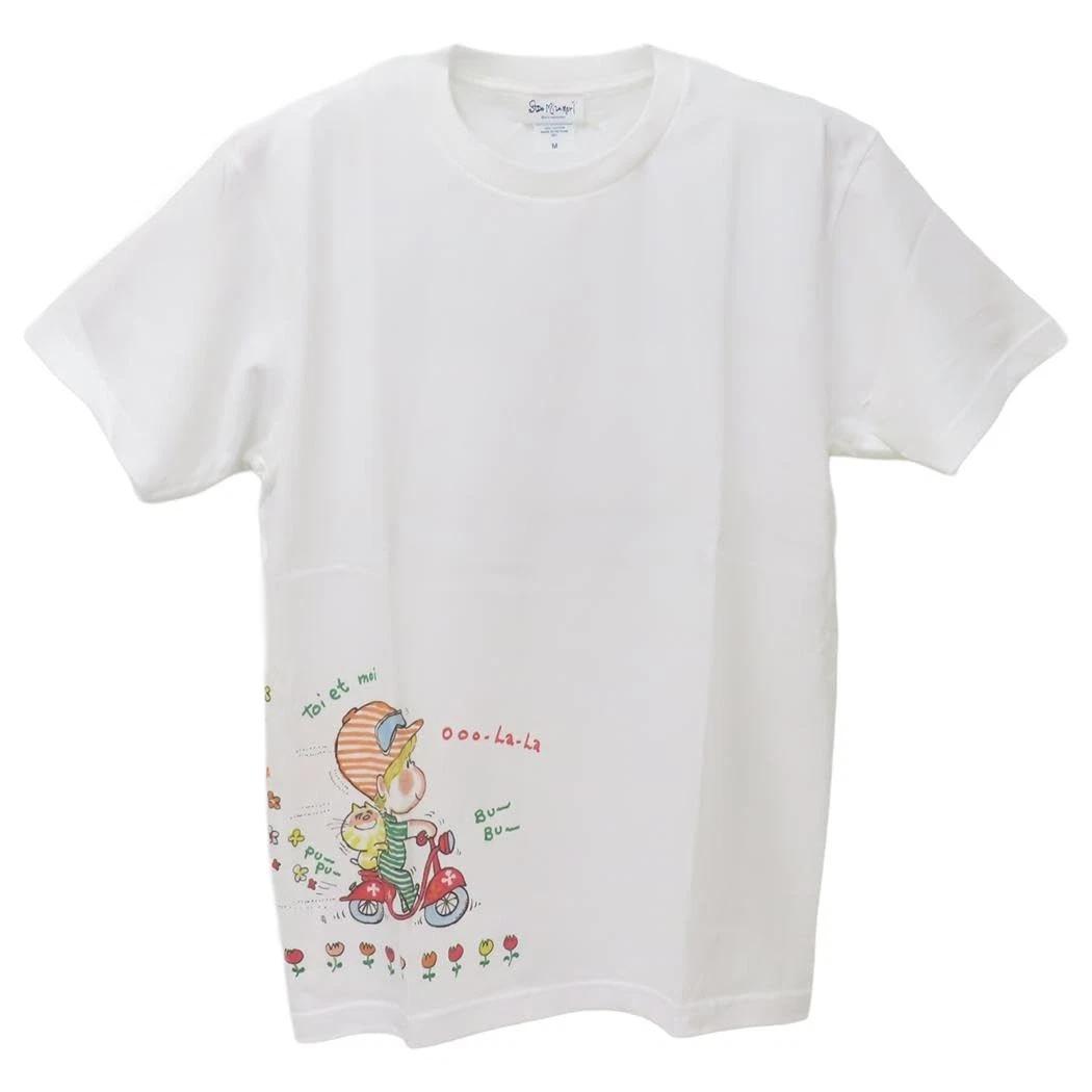 Watanabe ADO MIZUMORI Scooter, White, Medium Size S