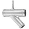 Coolant Y Hose Pipe Flange Housing Aluminium Connector 1K0121087H Fit for Eos 2007‑2009