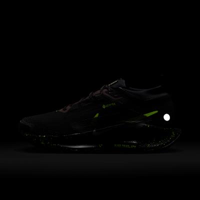 Nike React Pegasus Trail 5 Gore-Tex Nero Fantasma Volt Ghiaccio (Da donna)