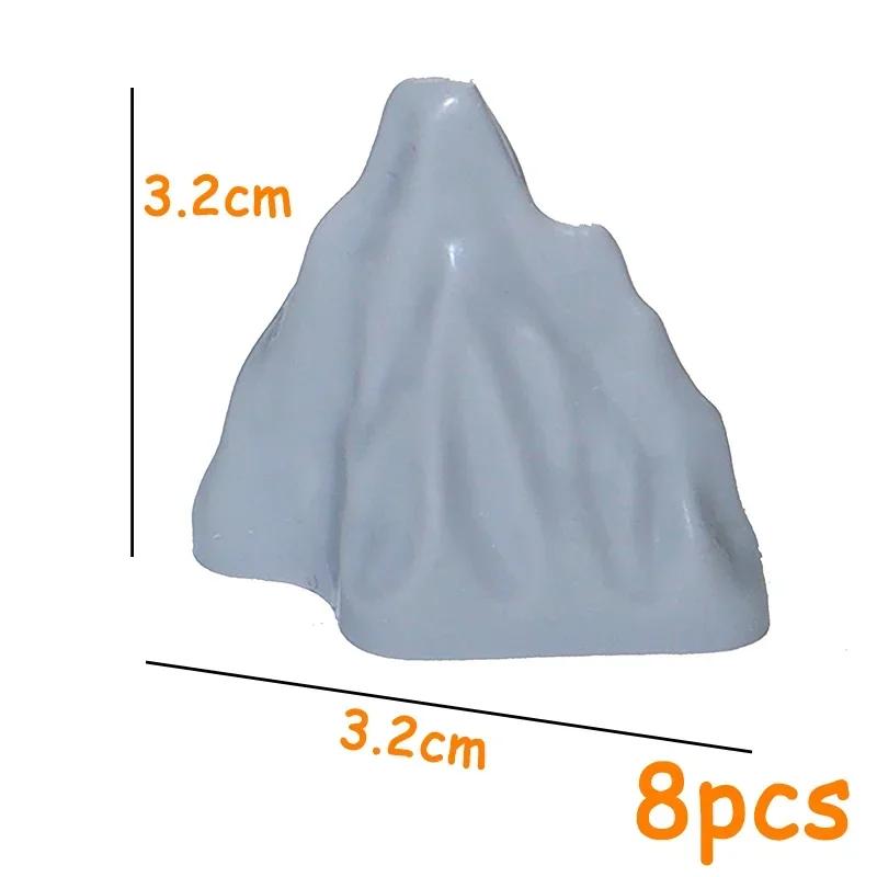 

Аксессуары для садового рокария Mountain House Строительные кубики Rock DIY Строить Городская улица Панель DIY Каменные кирпичи для холма 6083 6082 30246