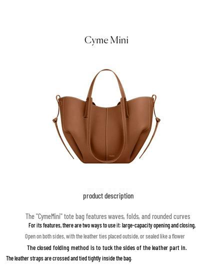 Bolso Tote Polene Bolingne Cyme: Bolso de Mano Grande y Pequeño de Moda para Mujer