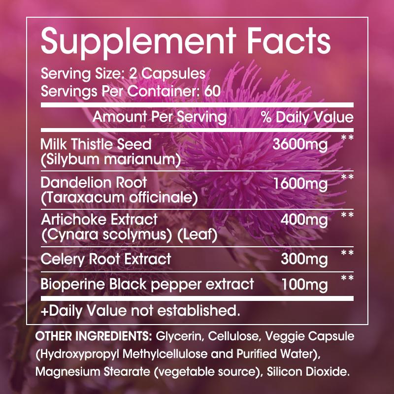 Taoters Mariendistelextrakt 6000 mg 120 Kapseln