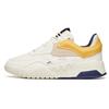 Casual Abrasion Resistant Low Top Skateboard Shoes Men's White Yellow 912138051-3