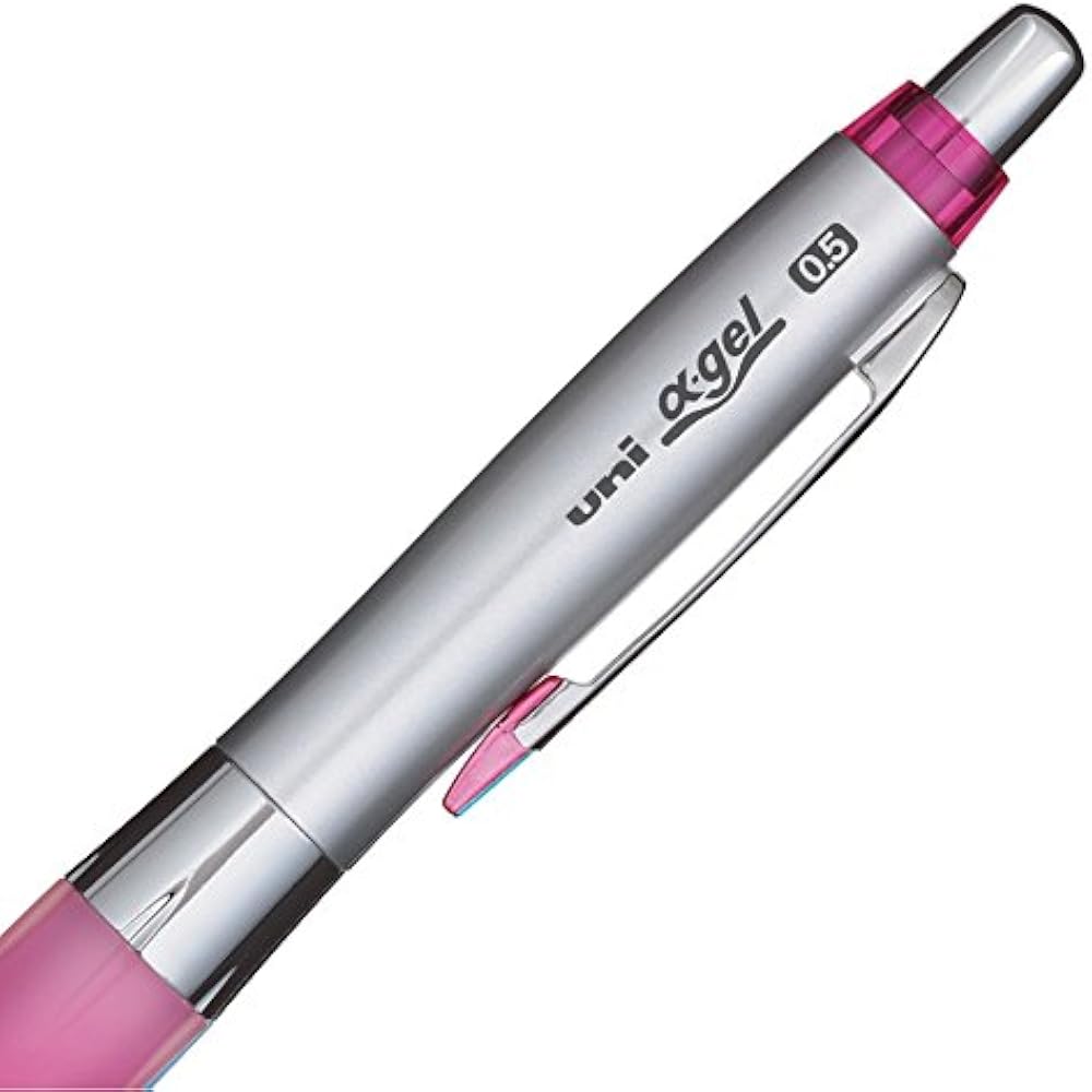 Mitsubishi Pencil Mechanical Pencil Alpha Gel 0.5 Soft Rose Pink M5617GG1P.66