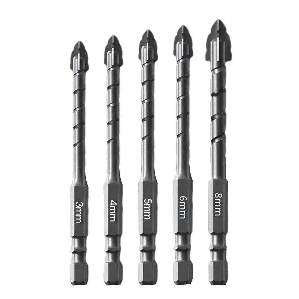 Carbide Drill Bit Eccentric Drill Bit For Glass Drilling For Tile Drilling High-Speed Rotation Home Improvement