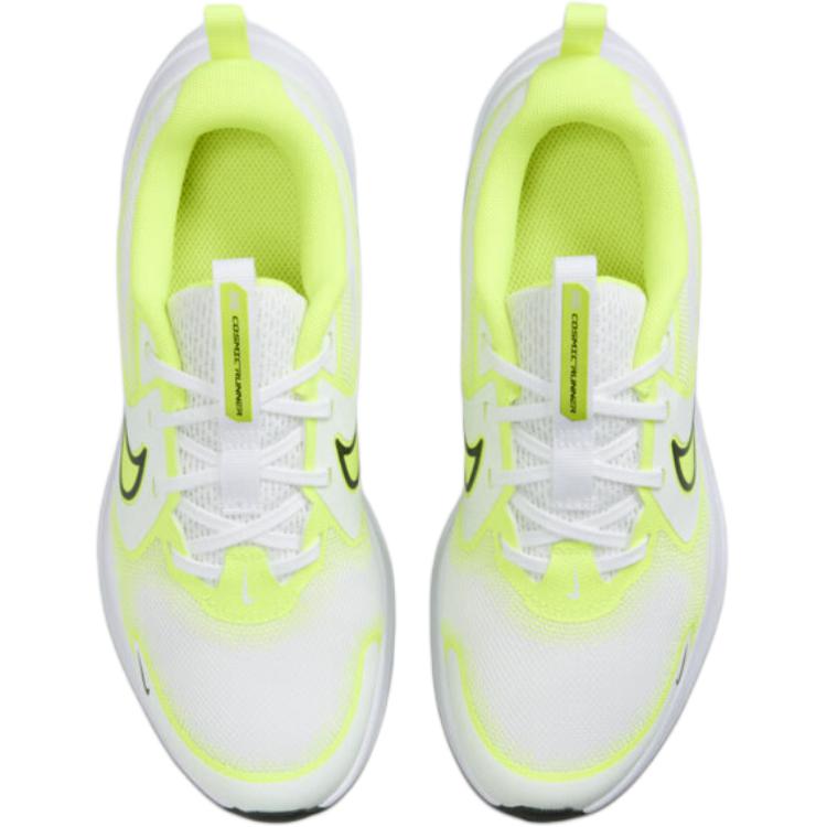 Nike Cosmic Runner GS White Volt Black Kids Sneakers HM4402-106