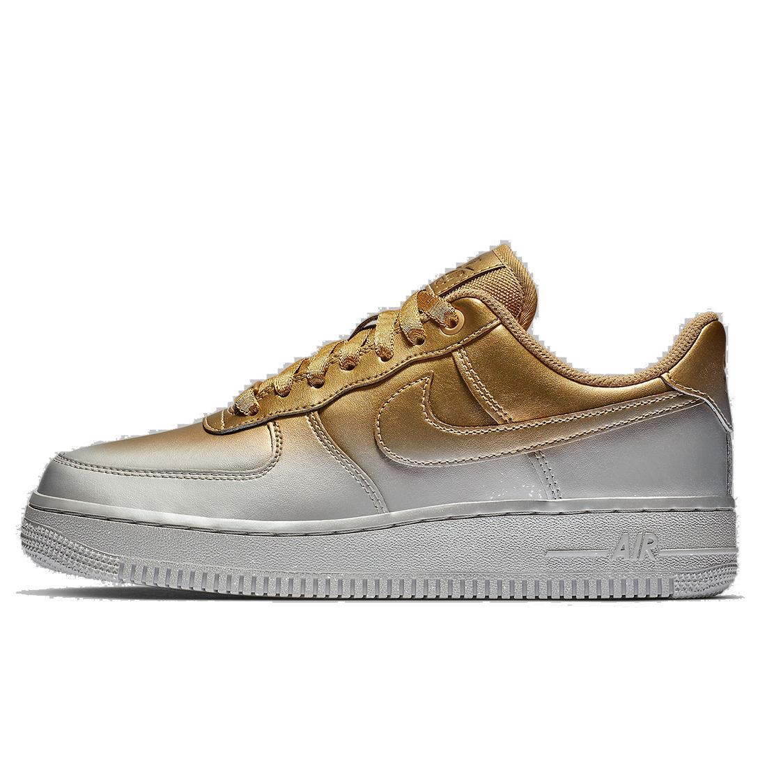 

Новые женские Nike Air Force 1 Low Золото Серебро 898889-012 36.5