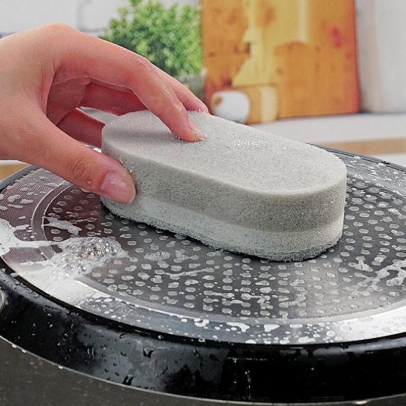 1/2/3/5PC Durable Three-Layers Dishwashing Sponge Decontamination Cleaning Dishwashing Towel Thick Magic Sponge Kitchen Supplies