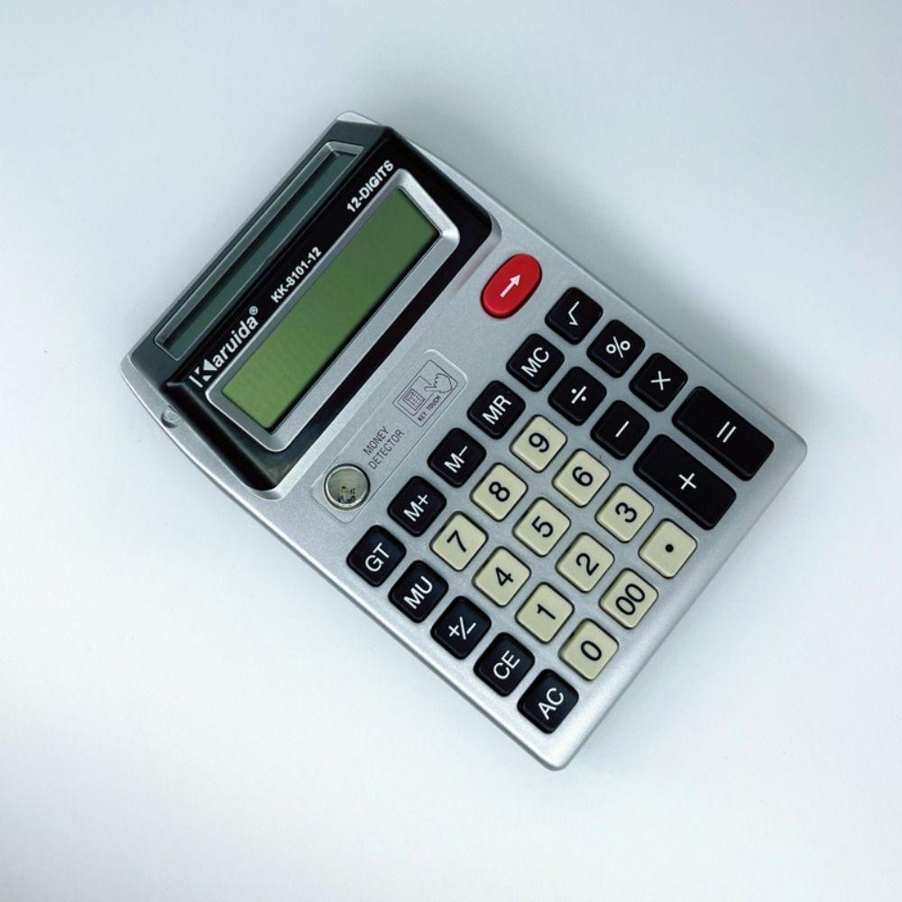 Multifunctional 12 Digits Calculator Dual Screen Desktop Calculator  Home