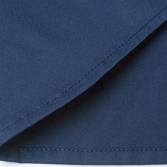 Skjorte for menn Ren turn-down krage Formell Slim Fit Summer Top for Work