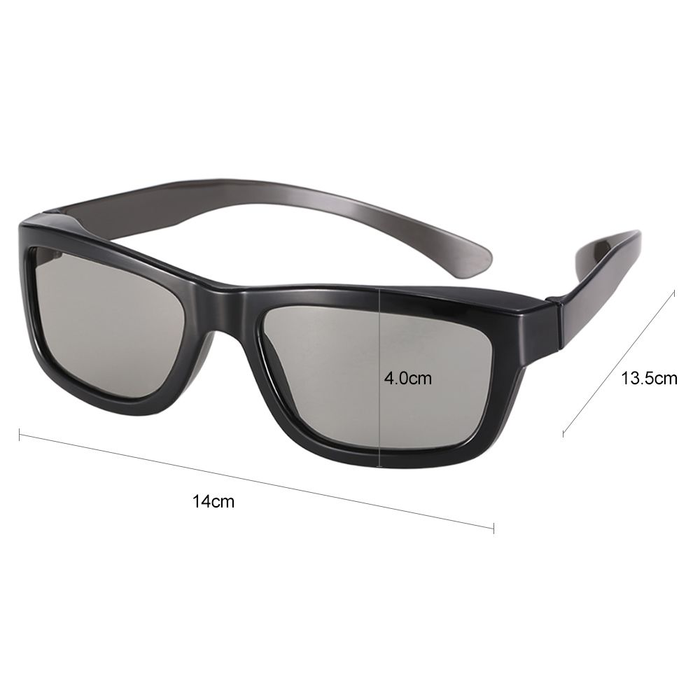 Circular DVD Home Theater TV Film Projector 3D Vision Movie Glasses Dimensional Anaglyph 3D Glasses