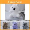Adorable Cartoon Koala Plush Doll Cozy Soft Keychain Plush Toy For Collectors
