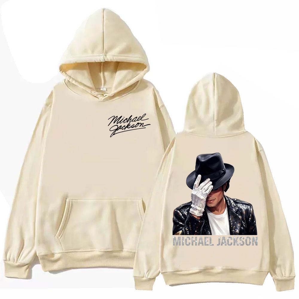 Limited Michajackson Classics Hoodie Men Women Fashion Punk Rock Pullovers High Quality Fleece Long Sleeve Hooded Sweatshirts