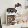 1pc Desktop Stationery Storage Box, Multi-layer Large Space Design, Easy To Organize All Kinds of Stationery