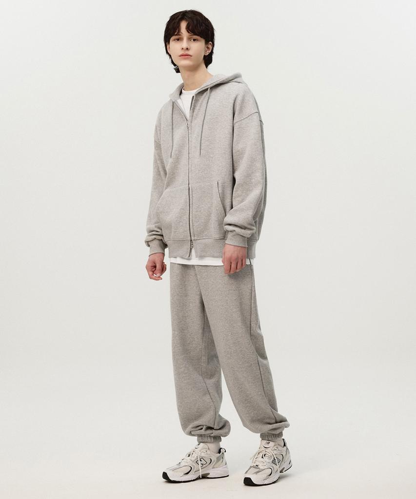 TOPBOY [2Pack Non-Fleece Or Fleece] Essential Elastic Waist Sweat Jogger Pants 3 Colors (Type B)