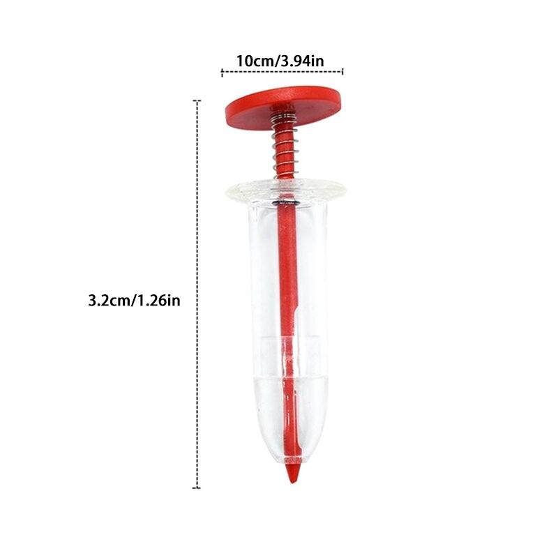 1Pcs Handheld Seed Dispenser, Mini Manual Seeder Tool For Garden Planting, Flower Pot & Garden Bed Essential Gardening Supplies