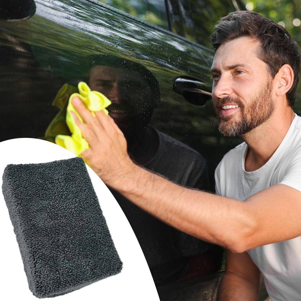 Car Wash Towels Super Absorbent Double-Sided Car Cleaning Towels Drying Sponge for Maintenance Care Automotive Truck RV SUV