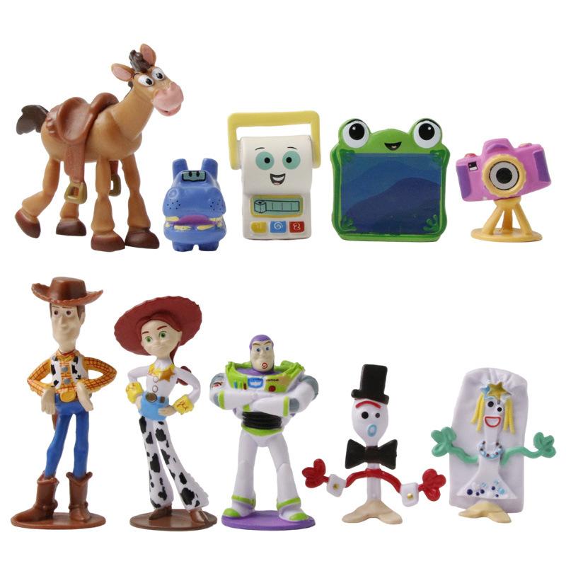 Toy Story Mini Figures Set Gashapon Collectible Model Ornaments