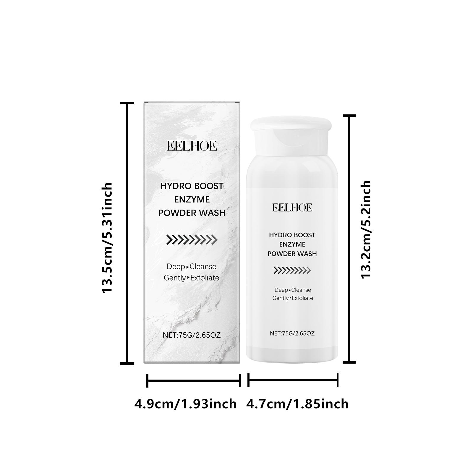 

Ензимна пудра для вмивання обличчя Контроль шкірного жиру Очищення пор обличчя Видалення чорних цяток Прищі Освіжена Ензимна пудра для вмивання обличчя 75g